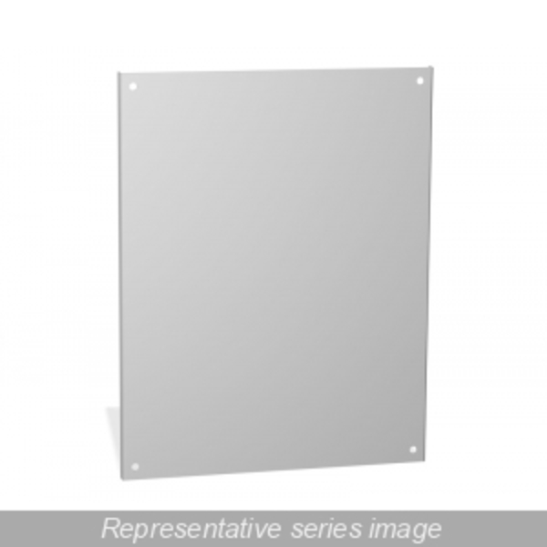 Hammond Panel 45 x 21, Fits Encl. 48 x 24, Steel/Wht 18P4521